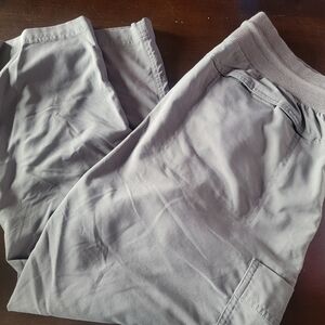 Ladies Gray Casual Pants
